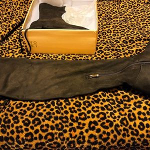 Over the Knee Suede Boots